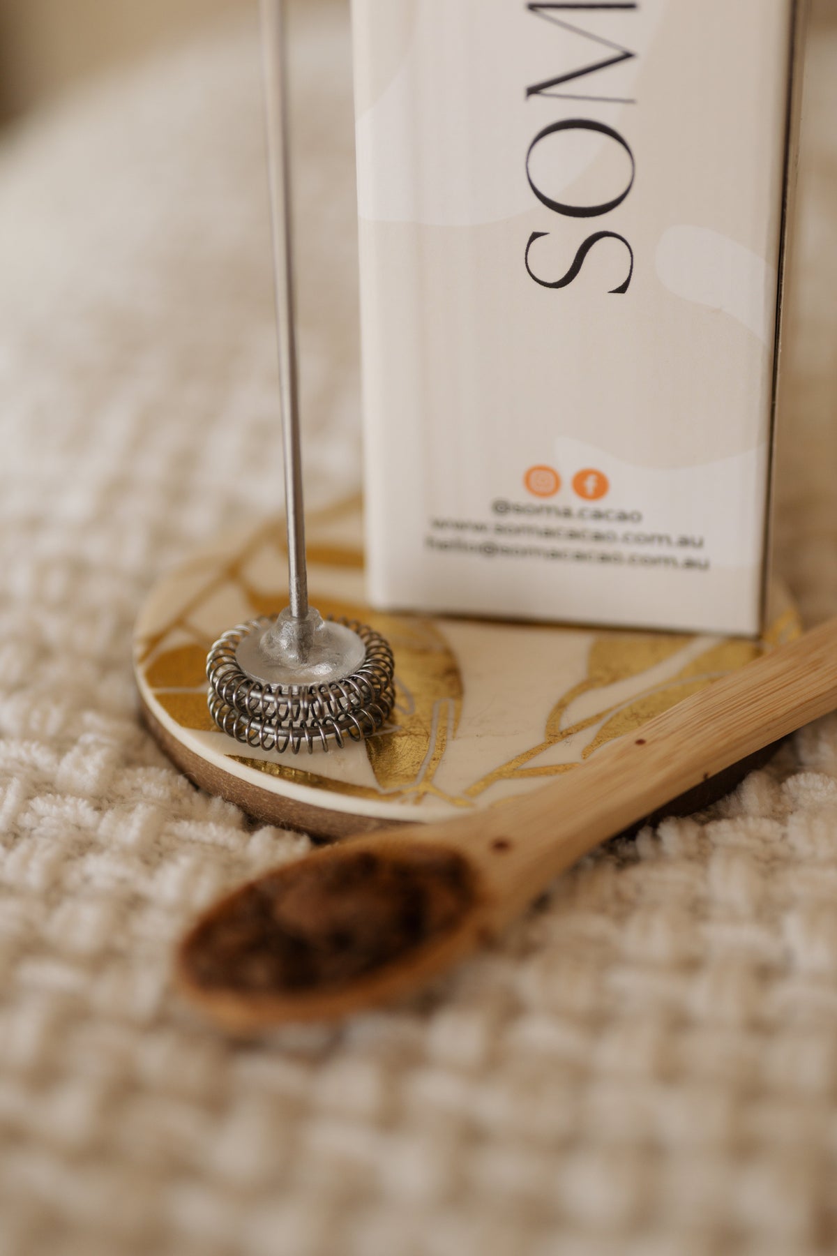 Rechargeable Milk Frother: Soma Mini Mixer